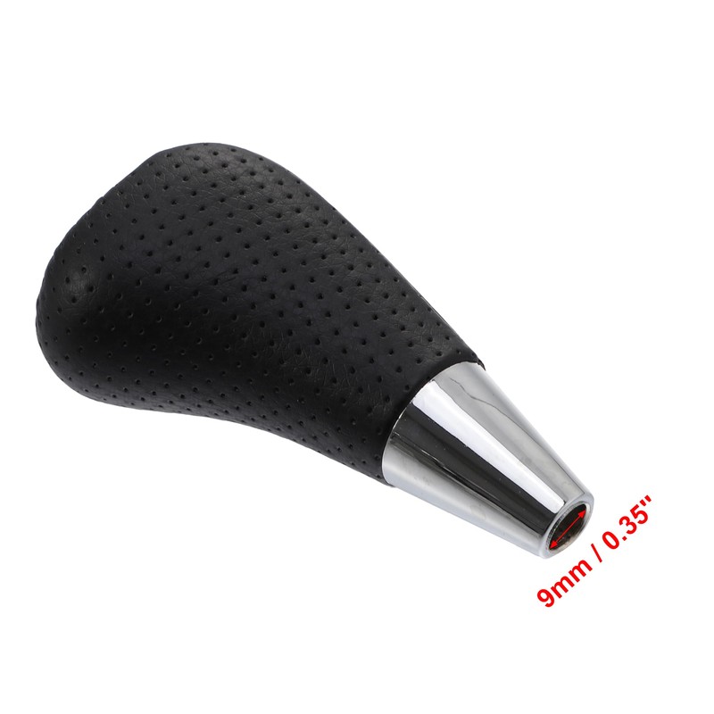X AUTOHAUX Car Vehicle Automatic Gear Knob Replacement Wood Pattern