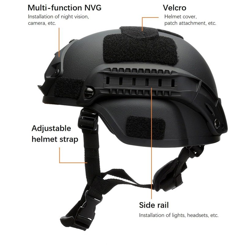 Haverain Tactical Helmet, Survival Game Helmet, Cosplay Helmet, Outdoor Airsoft