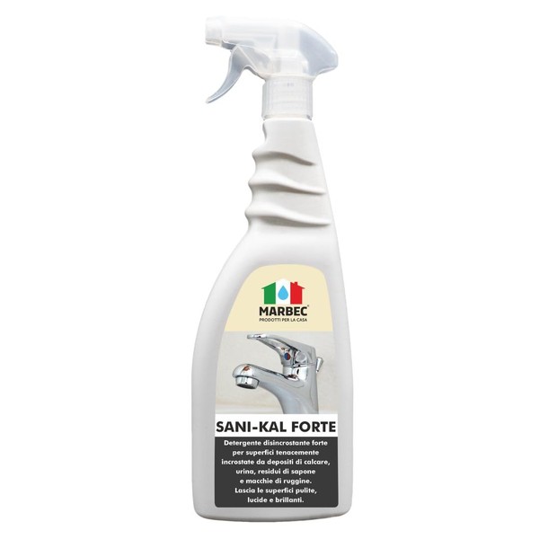 MARBEC SANI-KAL FORTE 750ML Descaling Strong Descaling Cleaner for Sanitary and Ceramics