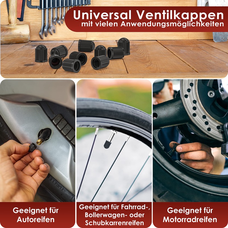 Kitchen Helpis - Car/Motorcycle Valve Caps, Tyre Valve Caps, With