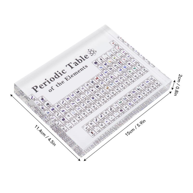 Periodic Table Of Elements Black Acrylic Chemical Elements Alphabet Periodic