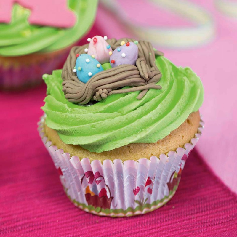 Staedter Little Easter Bunny Paper Baking Tray, Multi-Colour, 50-Piece