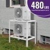 Mxclimate Mini Split Ground Stand for Ductless Mini Split Condenser