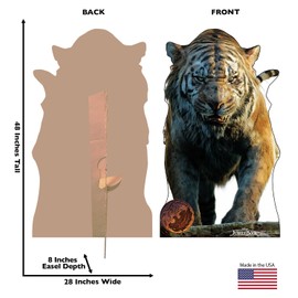 Cardboard People Shere Khan Life Size Cardboard Cutout Standup - Disney's The Jungle Book (2016)