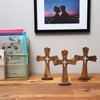 Catholic Wooden Cross Set for Table Decor, Rustic Wall Art