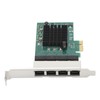 PCIe X1 Network Card 4 RJ45 Port 1000M High Speed