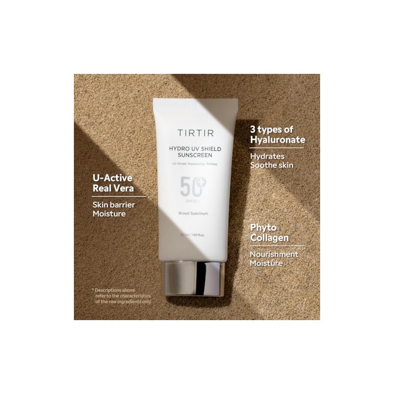 TIRTIR - Protector solar Hydro UV Shield | FPS 50+,