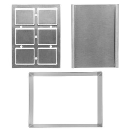 ZONADAH Tofu Mold 12x16cm Tofu Press Stainless Steel Tofu Maker Press Paner Tofu Mold Maker with Multiple Drainage Holes Kitchen Tool for Tofu Making