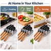 Kitchen Spoon Holders Fork Spatula Rack Shelf Organizer Plastic Chopsticks