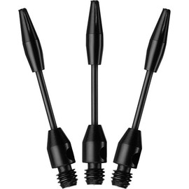 Viper Steel Wire Dart Shaft: Short (SH), Black, 3 Pack