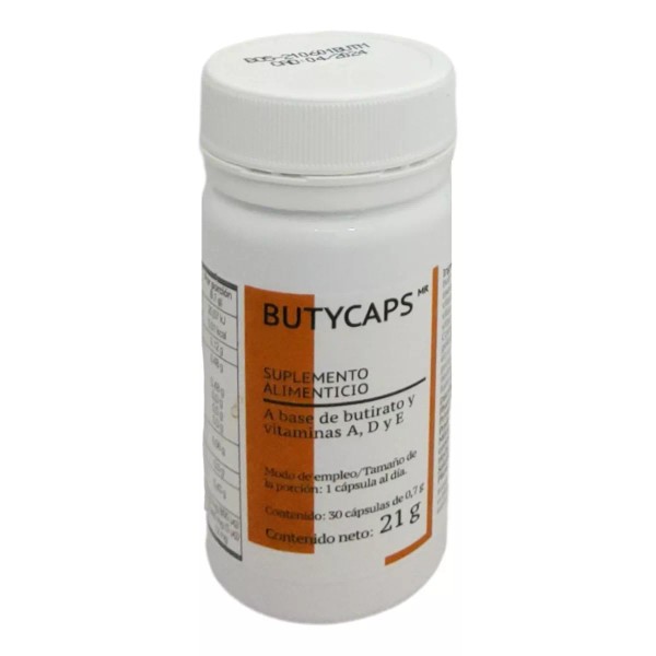 PHARMA BOX Acido Butirico Butycaps 30 Caps Suplemento Alimenticio
