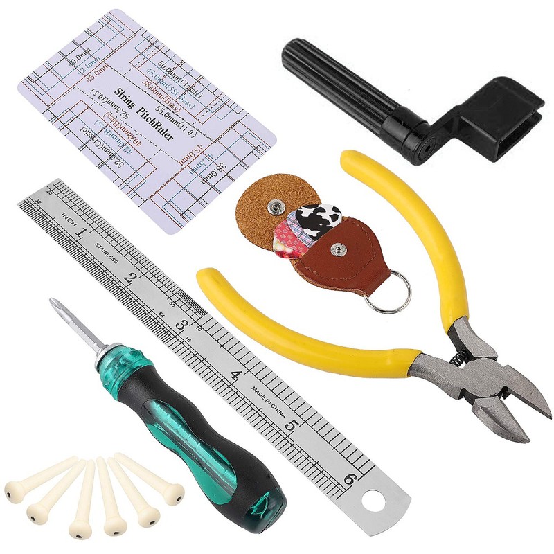 26 PCS Guitar Repairing Tool Kit with Carry Bag Maintenance