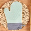 Star Elm Heat Resistant Silicone Oven Mitts, 500°F Non-Slip Mitts