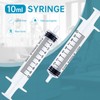Gufastoe Pack of 40 10 ml Syringe with Protective Caps