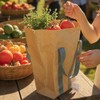 Trader Joe's Washable Paper Tote Bag, Canvas Handles, Eco Reusable,