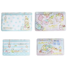 Sumikko Gurashi Sumikko Gurashi Mask Case, Portable, Character Goods, Zipper Bag, Storage Bag, Portable, Food Bag, Mask, For Children, School (Mizutama & Otomari-kai)