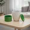 DSSWEN Stylish Pistachio & Sunflower Seed Cup with Lid -