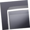 WOONEKY Watch Silver Case TPU Frame Protector Protective Cover Fingerprint