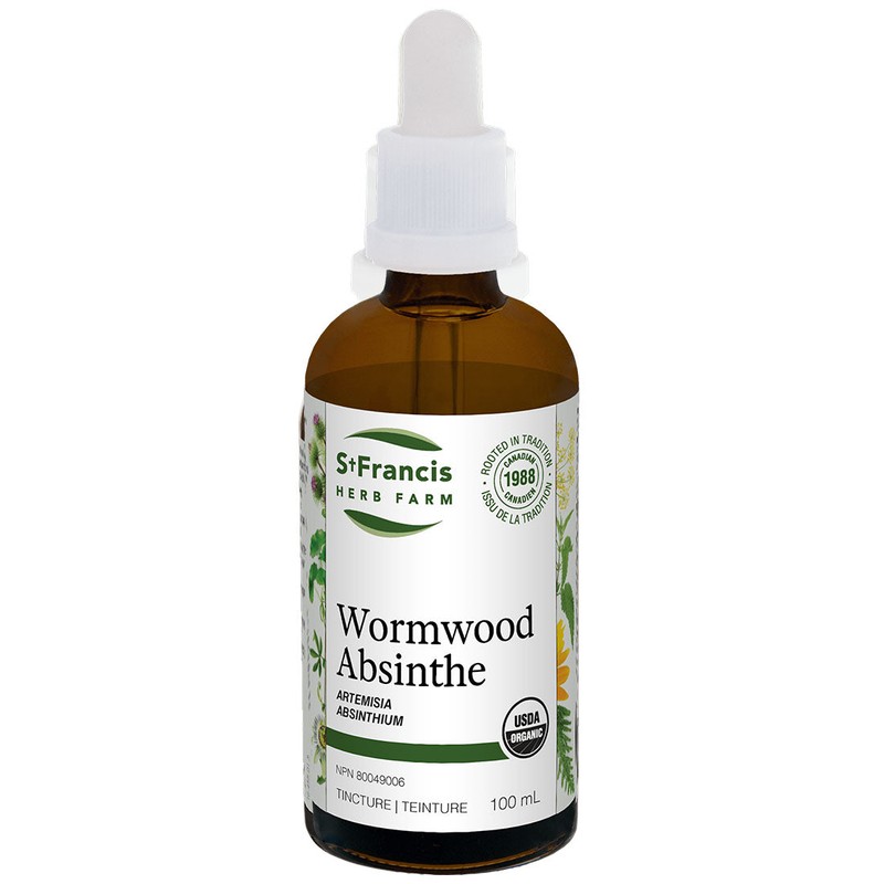 St. Francis Wormwood Liquid Tincture, 100ml