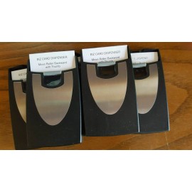 Unbranded ( 25 )  Business Name Card Holder Case Black Rolling & Sliding