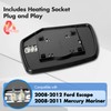 SNEMEEY Passenger Side Mirror Glass Replacement for Ford Escape 2008