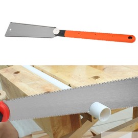 10in Woodworking Saws Twosided Tooth Hand Saws Hand-held Miter Felling Saws Long Handle Joinery Scroll Saws DIY Carpentry Craft Accessories for Wood Plastic Rubber and Soft Metal Cutting