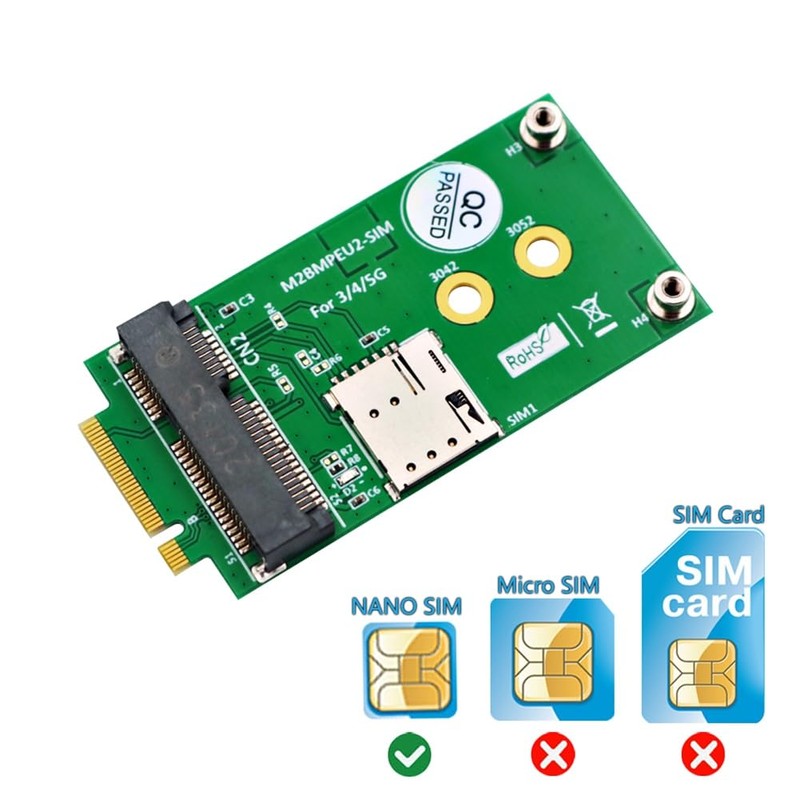 Byttlerom M.2 NGFF to Mini PCI-E Adapter M.2 Key B