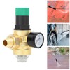 Water Pressure Regulator Brass G3/4 Water Pressure Reducer Valve with