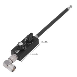 QRP Short Wave Antenna Portable Low Standing Wave HF Full Band Tuned Antenna for Indoor Outdoor Use