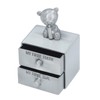 Tooth Fairy Keepsake Box Alloy Structure Soft Inner Wall Bear