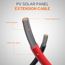 Keshoyal 10ft 12awg Solar Cable Xt60 Charge Extension Cable with Extra Free 10-in-1 Solar Connector Kit Mc4 to Xt60 Adapter Solar Panel Cable Compatable for Solar Panel Solar Power Staion
