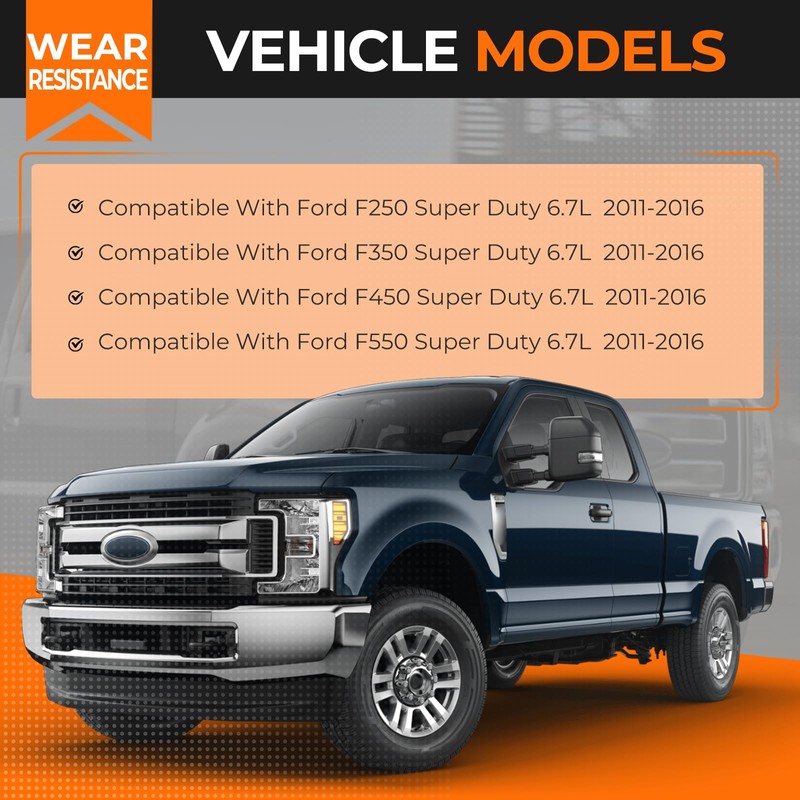QBselecar Engine Oil Separator Assembly Compatible with Ford F250 F350