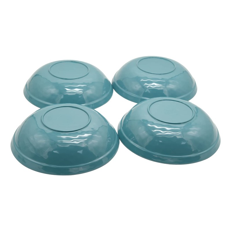 LOK-OSEMILE Gourmet Art Crackle 9" Melamine Salad and Pasta Bowls