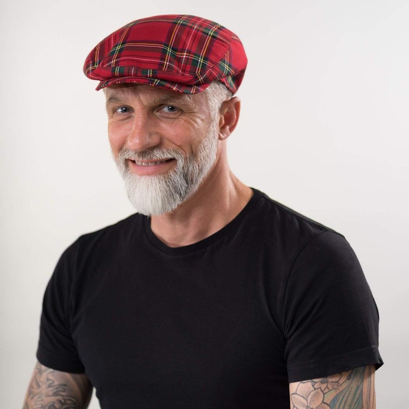 Lipodo Tartan Plaid Flat Cap Women's/Men/Children – Flat Cap Made