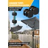 Menz Parasol Holder Balcony Railing - Compact Umbrella Holder Balcony