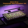 Patigrow 60-Cell Self-Watering Seed Starter Tray with Grow Light, Seed