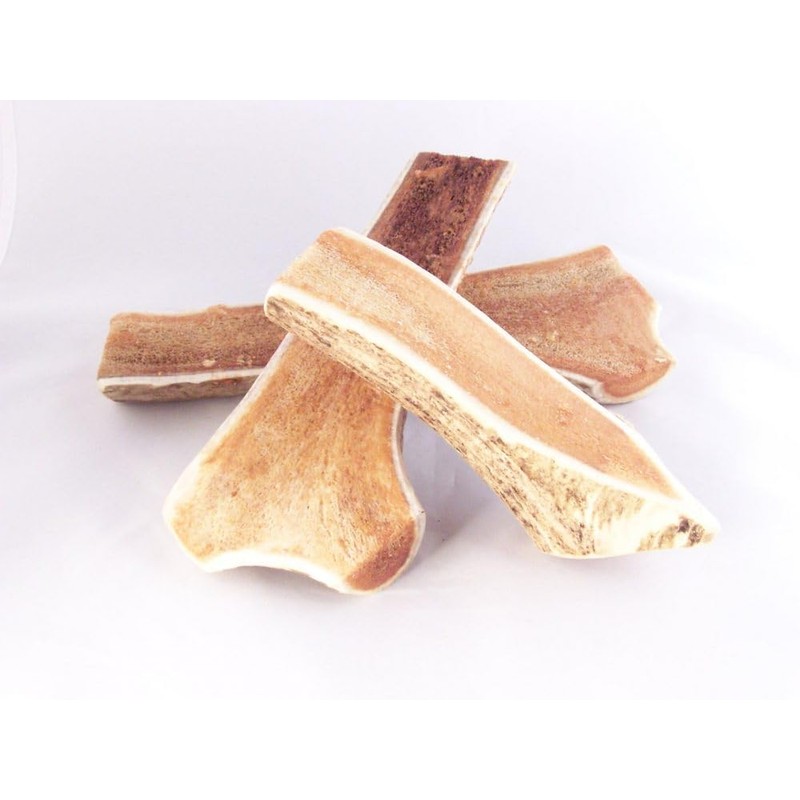 Preen Pets Roasted Elk Antlers – Beef or Chicken, Medium