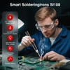 SL108 Lötkolben, 96W Intelligente Temperaturregelung, LED-Display, 100-450°C, Type-C Anschluss, Tragbar