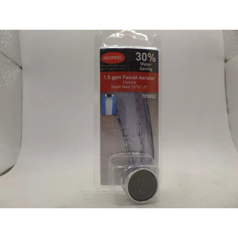 NEOPERL 37.0088.98 705852 1.5 GPM WATER-SAVING SMALL MALE THREAD AERATOR