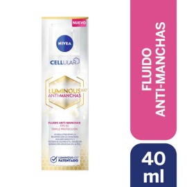 Fluido Nivea Luminous Antimanchas Cellular Fps50 40ml Tipo de piel Todo tipo de piel
