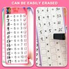 OYZOQ 15 Part Division Charts Learning Mathematics with 2 Markers