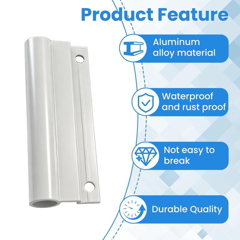 Upper Screen Door Hinge Leaf, Compatible with Anderson Screen Doors