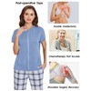 Deyeek Mastectomy Shirts with Drain Pockets Post Shoulder Surgery Tops
