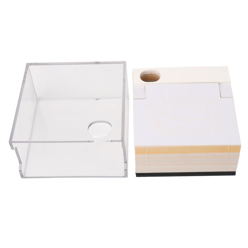 3D Mosque Notepad LED Lights 3D Tear Away Paper Sculpture