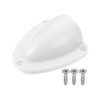 X AUTOHAUX 2.91"x2.64"x1.02" Marine Boat Wire Cover Transducer Wire Cable