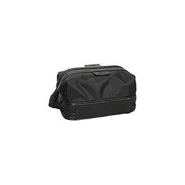 Dopp Men's Zip-Bottom Travel Kit, Black
