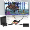 Uzifhdhi 2 Port RCA to HDMI Converter, AV to HDMI
