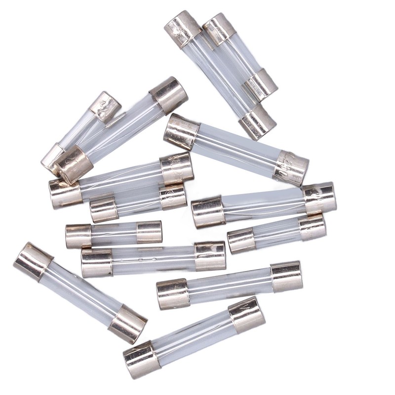150Pcs Glass Fuses Alloy Tube Fuse Assorted Kit for Household