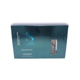 Loción reparadora de reconstrucción de semillas de lino Alfaparf - 6 viales x 13 ml