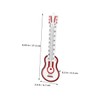 Kisangel 4pcs Thermometer for Indoor Use Durable Temperature Gauge for